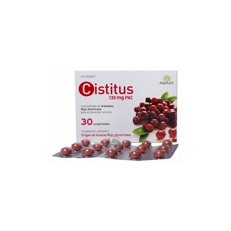 Cistitus 130 mg pac 30 comprimidos Aquilea