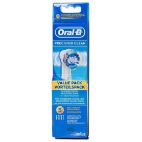 Oral-b precision clean recambio cepillo dental electrico eb-17-5 5 u