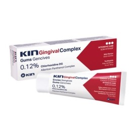 Kin gingival complex gums gencives 0,12% clorhexidine dg 75 ml.
