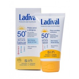 Ladival gel crema pieles sensibles o alergicas fps 50+ 50 ml