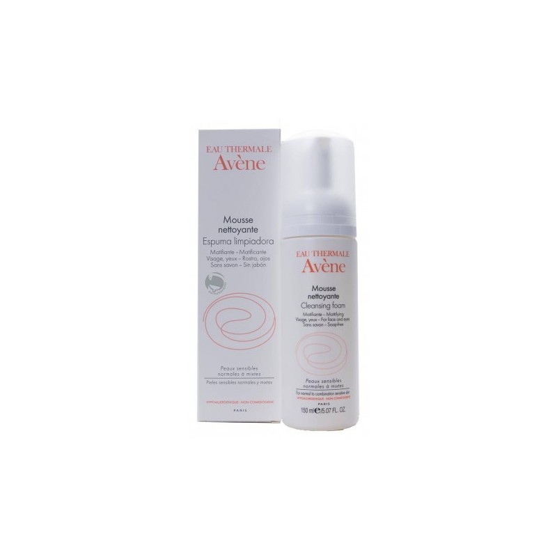 Avene espuma limpiadora 150 ml Avène