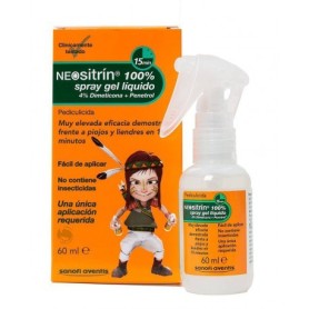 Neositrin spray antipiojos gel liquido 60 ml