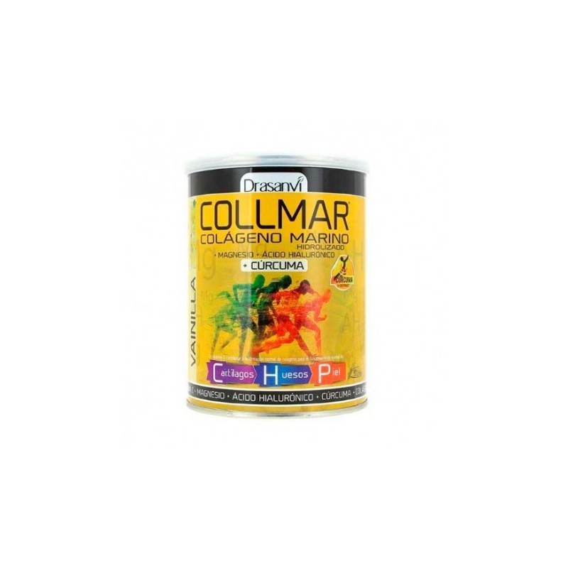 Collmar colágeno marino cúrcuma sabor vainilla 300g Drasanvi