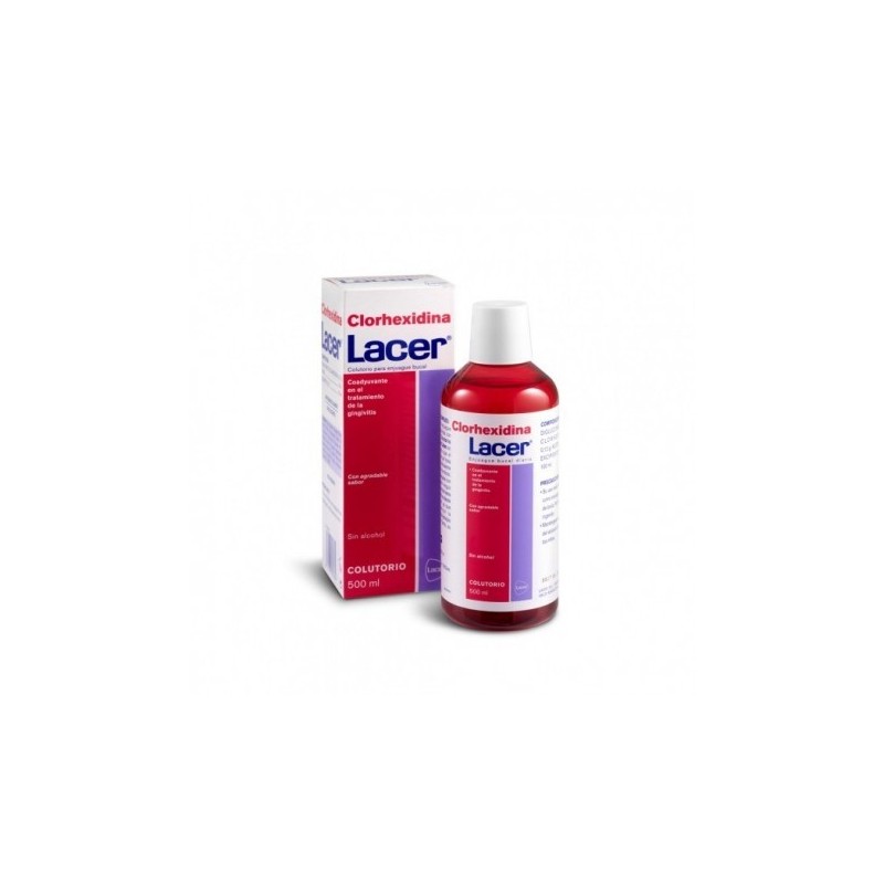 Lacer clorhexidina colutorio 500ml Lacer