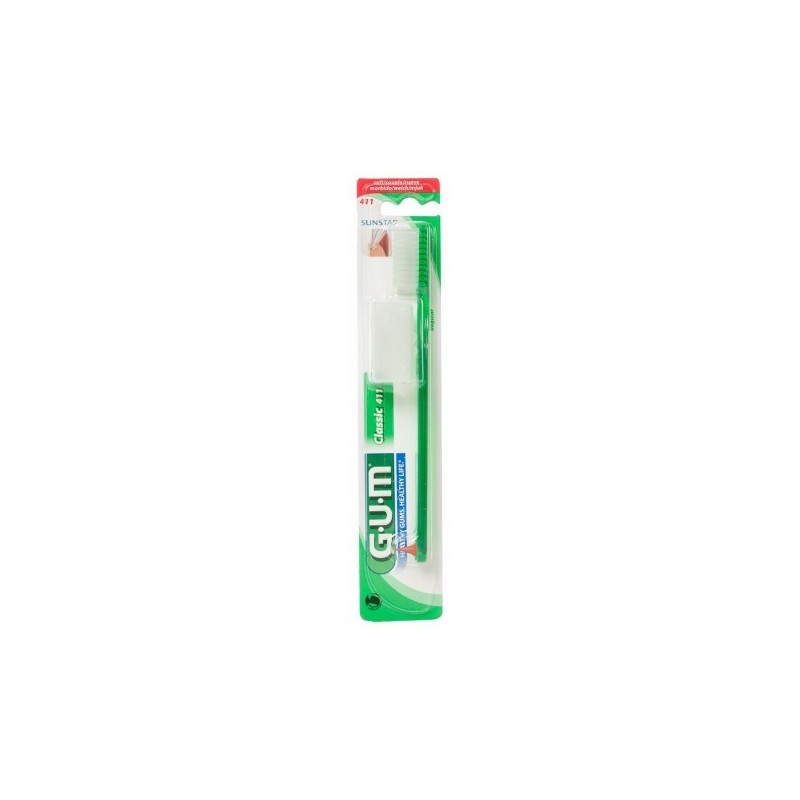 Gum 411 cepillo dental adulto suave Gum