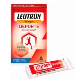 Leotron deporte 20 sobres Leotron