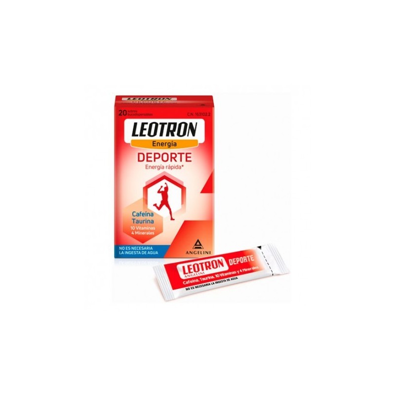 Leotron deporte 20 sobres Leotron