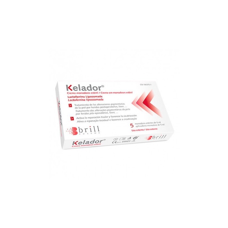 Kelador crema monodosis estériles 5x5ml Brill Pharma