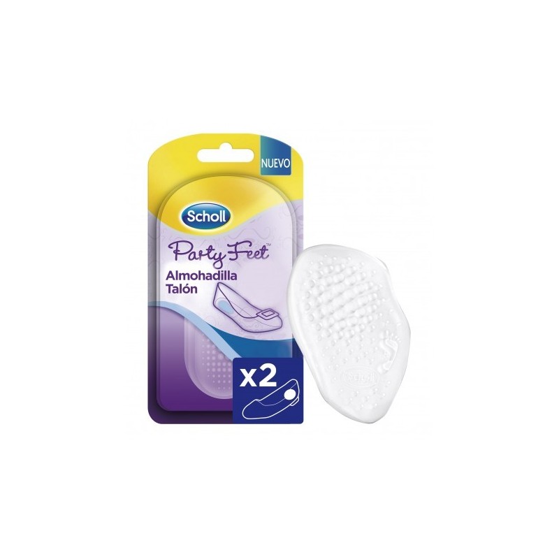 Scholl party feet almohadilla talón 1 par Scholl