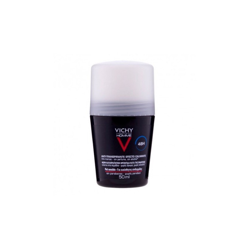 Vichy homme desodorante roll-on pieles sensibles 50ml