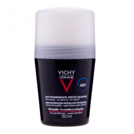 Vichy homme desodorante roll-on pieles sensibles 50ml