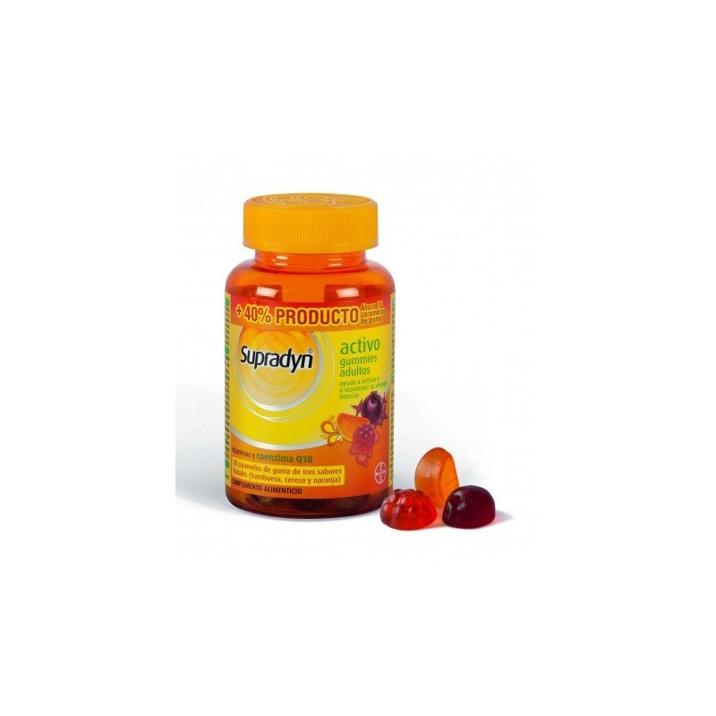 Supradyn activo adultos gummies 50 caramelos de goma Supradyn