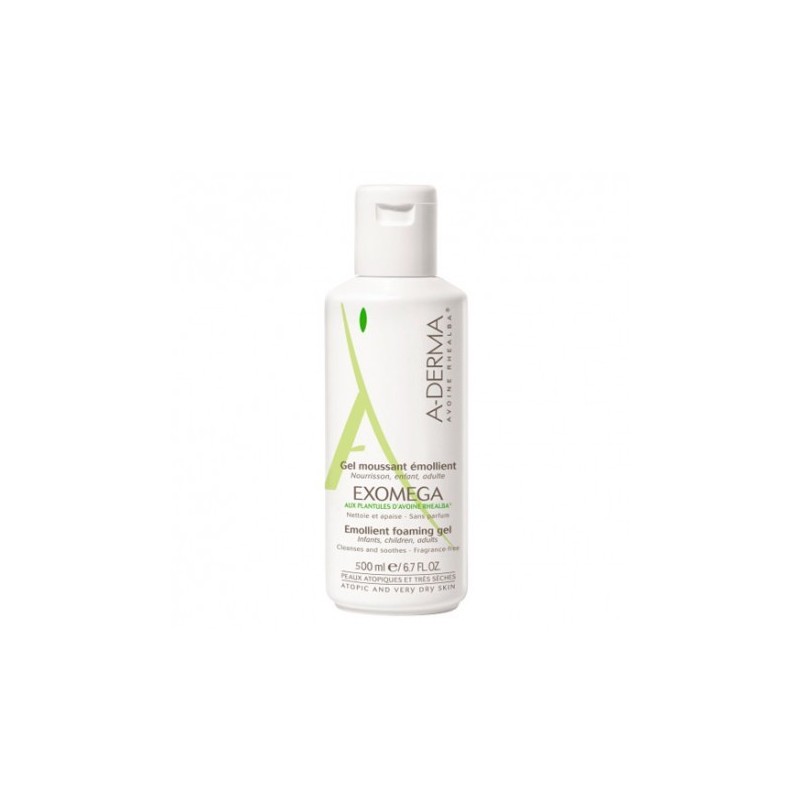 A-derma exomega gel espumoso emoliente 500ml A-Derma