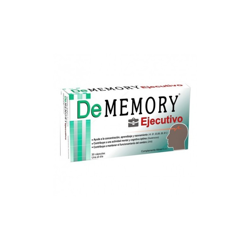 De Memory Studio Complemento alimenticio para mejorar la memoria 30  Cápsulas - De Memory