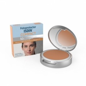 Isdin fotoprotector spf50+ maquillaje compacto bronce 10 grs