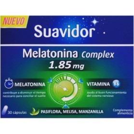Suavidor melatonina complex 30 cápsulas