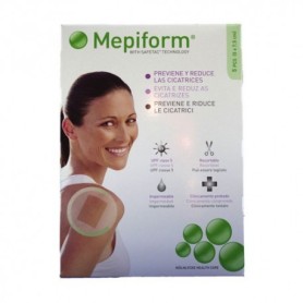 Mepiform silicona 5x7, 5 apositos  5 unidades