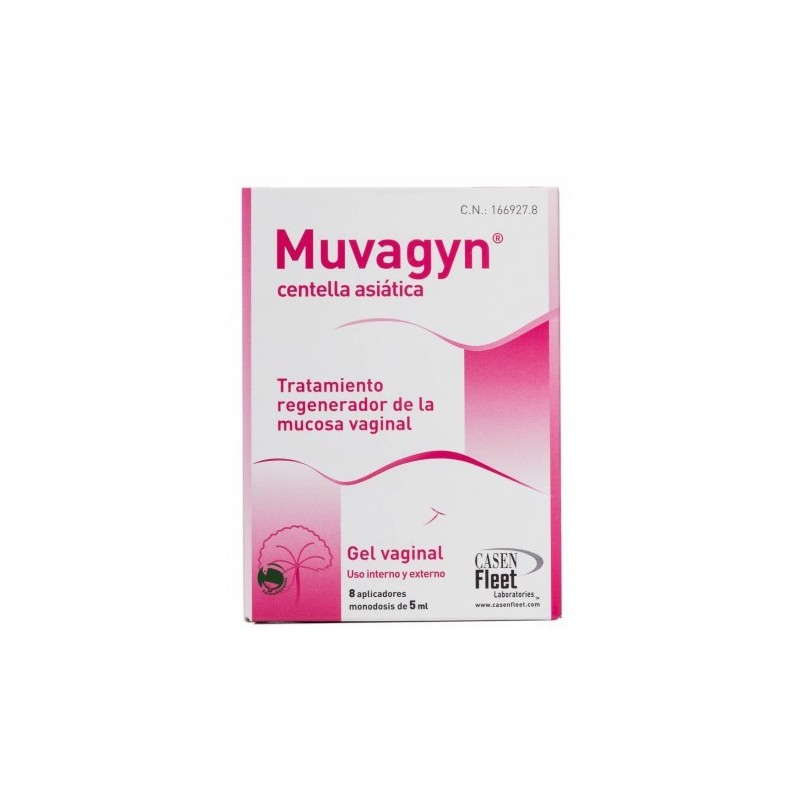 Muvagyn centella asiatica monodosis 5 ml 8 aplicaciones MUVAGYN