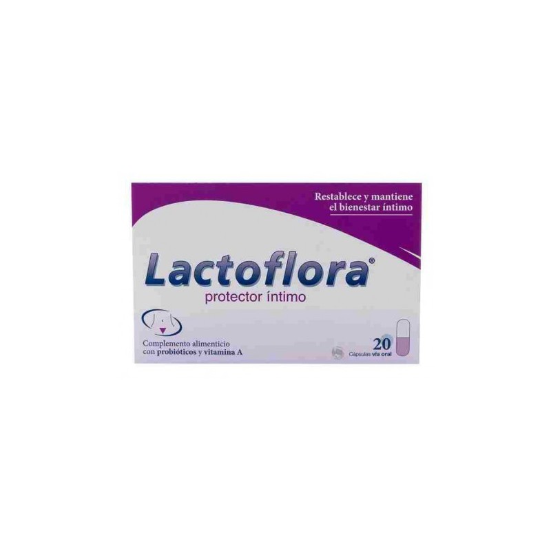 Lactoflora protector intimo 20 capsulas Lactoflora