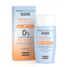 Isdin fotoprotector fusion fluid mineral spf50+ 50ml