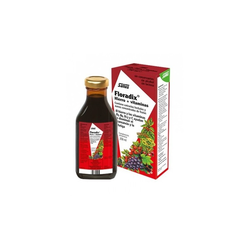 Floradix hierro + vitaminas 250ml Floradix