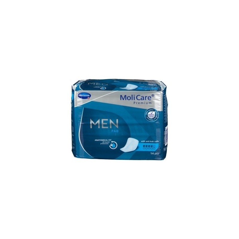 Molicare premium men pac 4 gotas 14 unidades Molimed