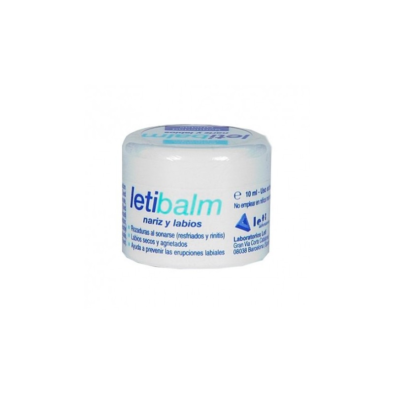 Letibalm bálsamo reparador 10ml Leti