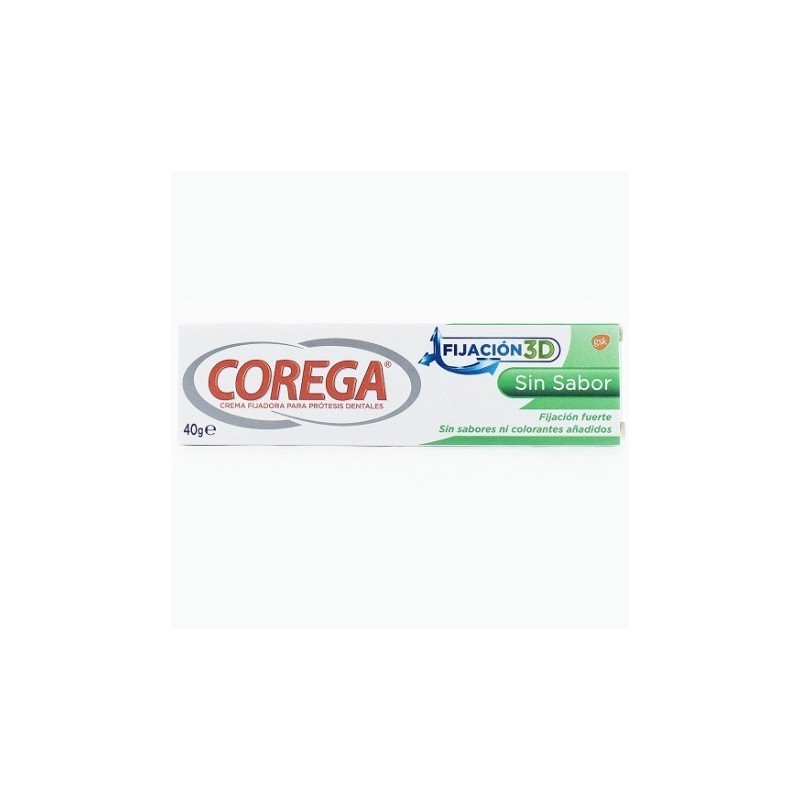 Corega crema fijadora sin sabor 40g COREGA