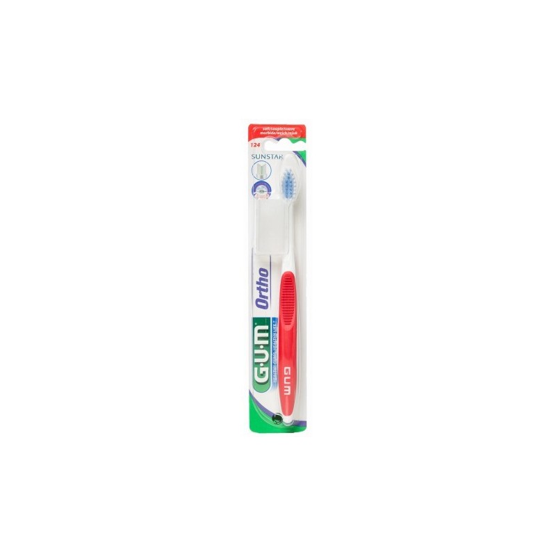 Gum 124 ortho cepillo suave Gum