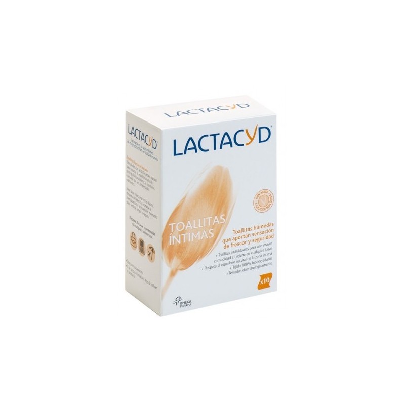 Lactacyd toallitas íntimas 10uds Lactacyd