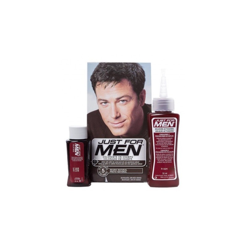 Just for men champu negro Just For Men