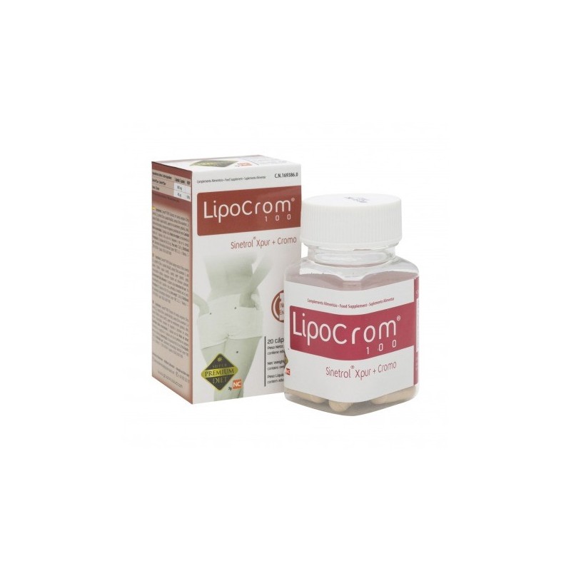 Lipocrom 100 20 caps NutriciónCenter